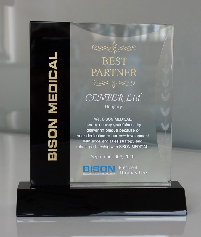 BISON MEDICAL - BEST PARTNERSHIP Award 2016