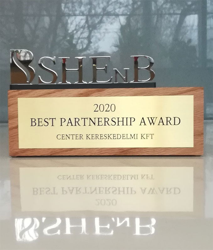 SHEnB - BEST PARTNERSHIP Award 2020