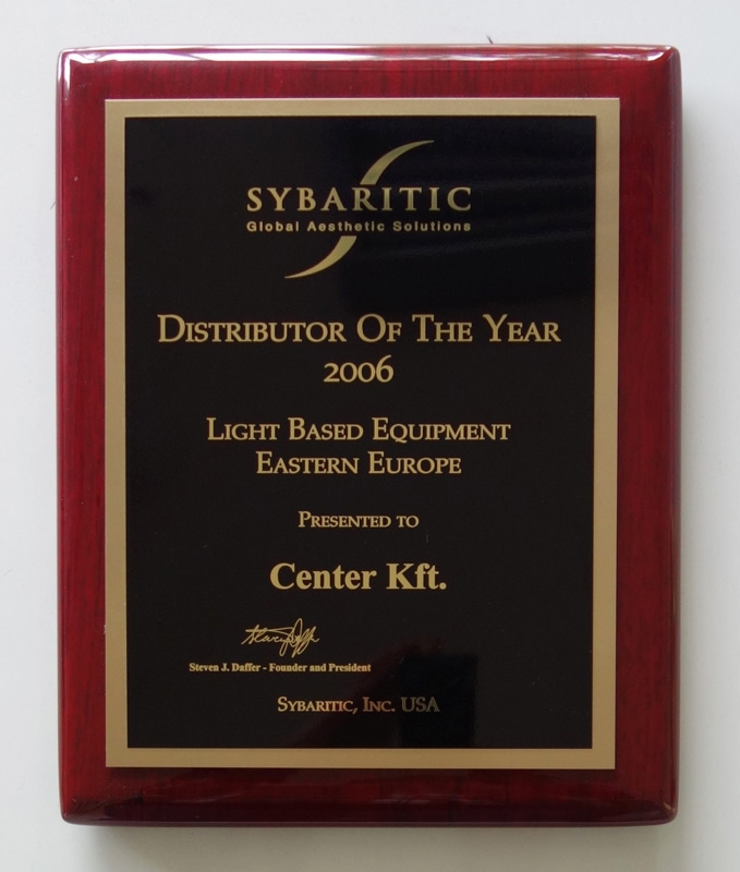 SYBARITIC - Distributor of the Year 2006 - Europe